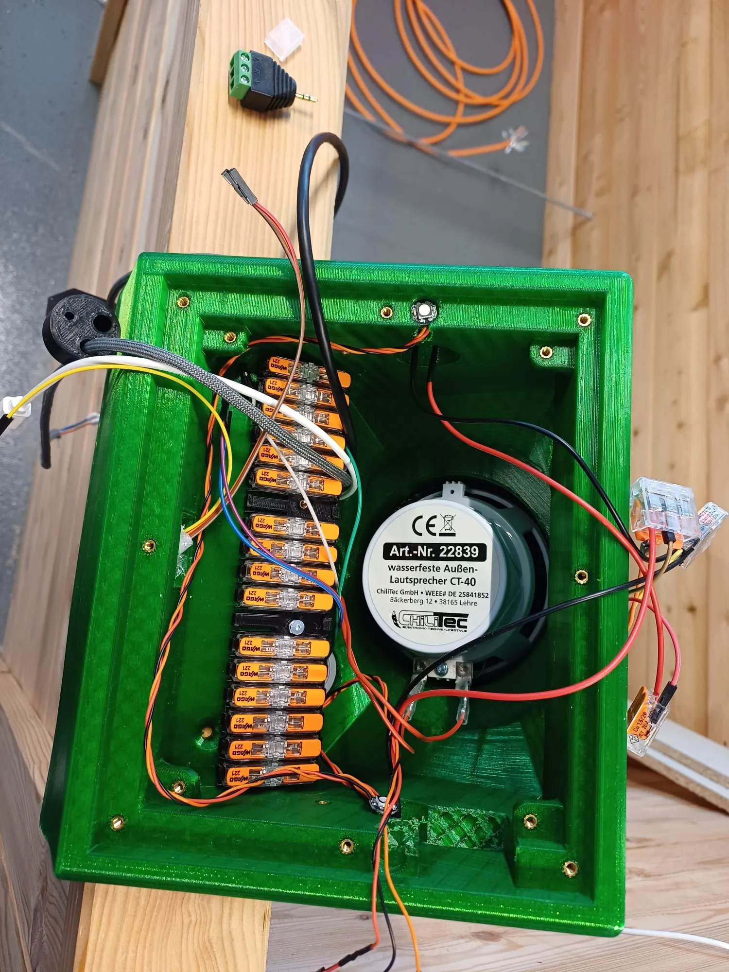 Elektronik im 3D-gedruckten Gehäuse